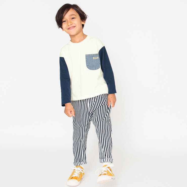 【デニムポケット】長袖Tシャツ ロンT | ブランシェス | 詳細画像40 