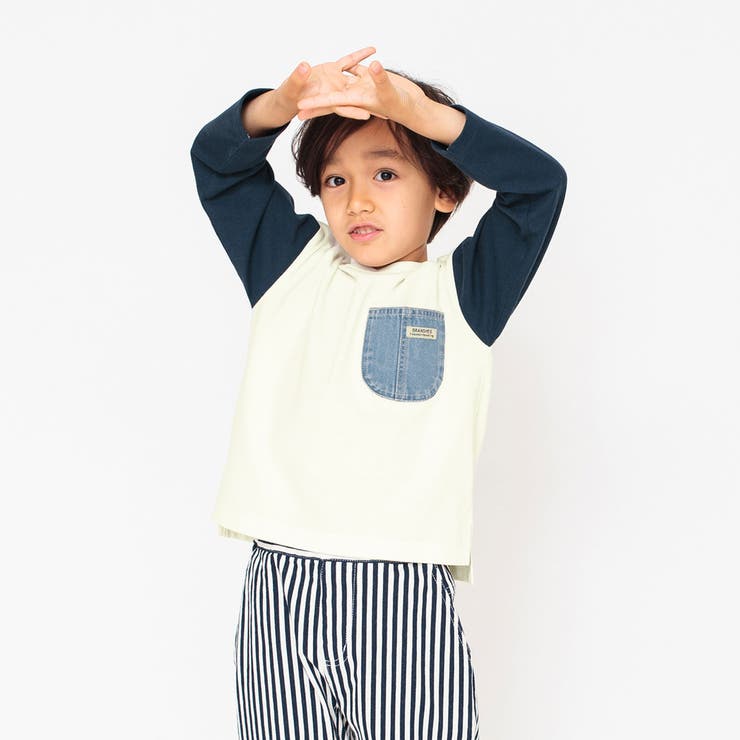 【デニムポケット】長袖Tシャツ ロンT | ブランシェス | 詳細画像42 