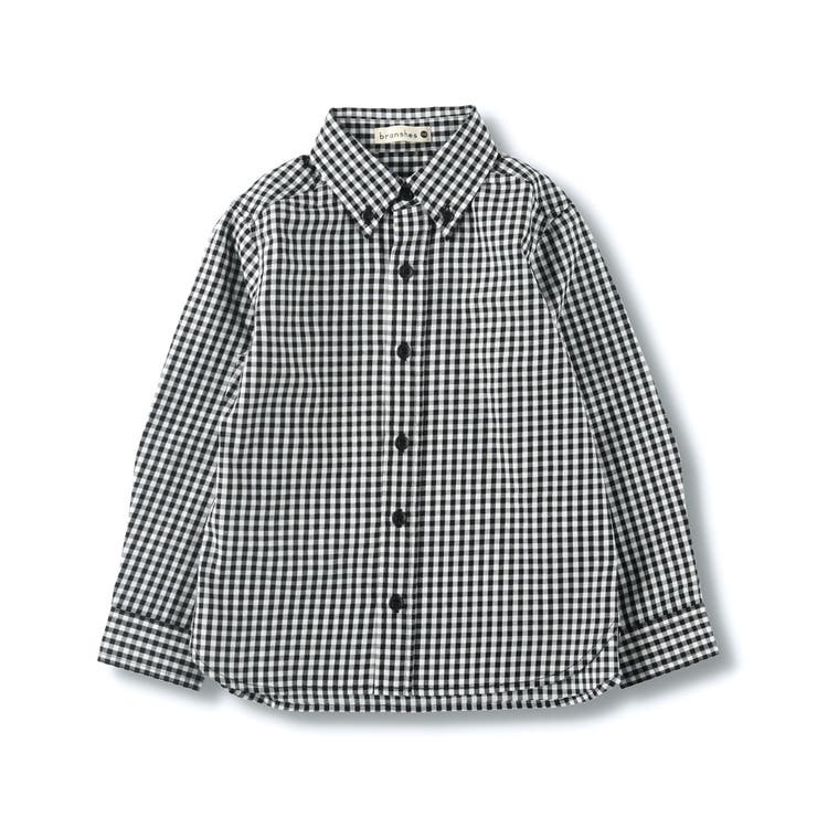 ブラック | 【キメ服】やわらかフォーマルシャツ | ブランシェス