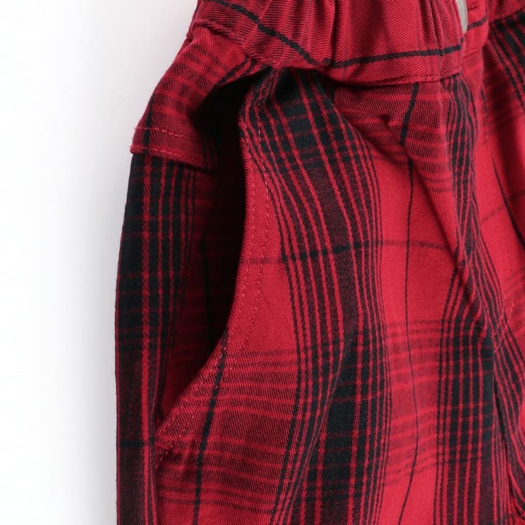 【ガーデナー】チェック柄テーパードパンツ | ブランシェス | 詳細画像22 