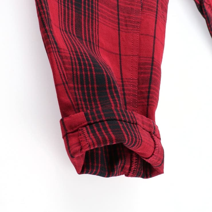 【ガーデナー】チェック柄テーパードパンツ | ブランシェス | 詳細画像24 