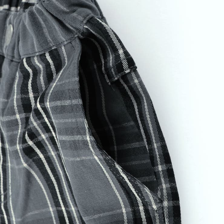 【ガーデナー】チェック柄テーパードパンツ | ブランシェス | 詳細画像35 