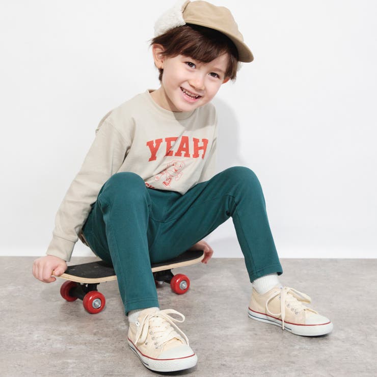 グリーン | 【やわらか】イージーアンドイージーロングパンツ | ブランシェス