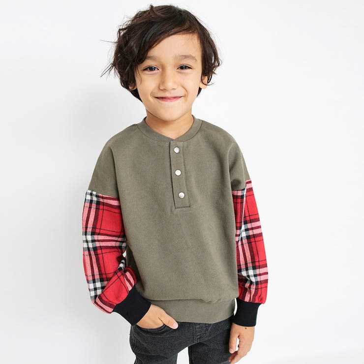 ラスト1【新品】バーバリー キッズ チェック柄 スウェット トレーナー 12Y