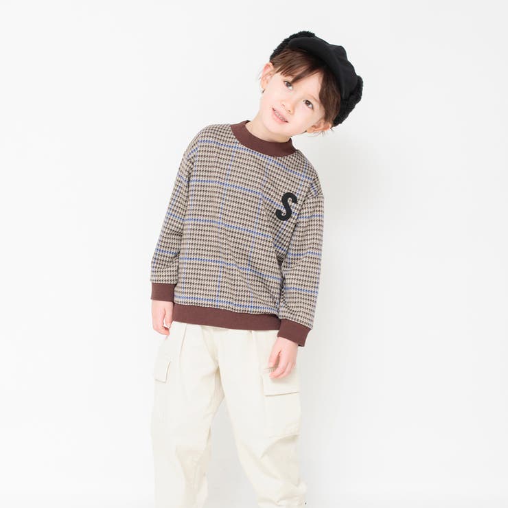 チェックジャガード長袖Tシャツ | ブランシェス | 詳細画像13 
