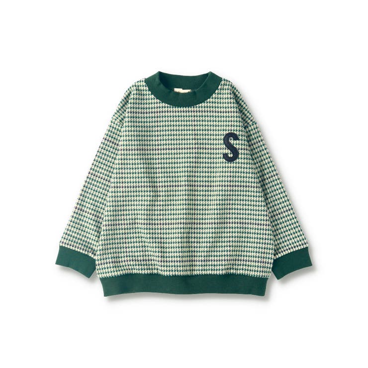 チェックジャガード長袖Tシャツ | ブランシェス | 詳細画像2 