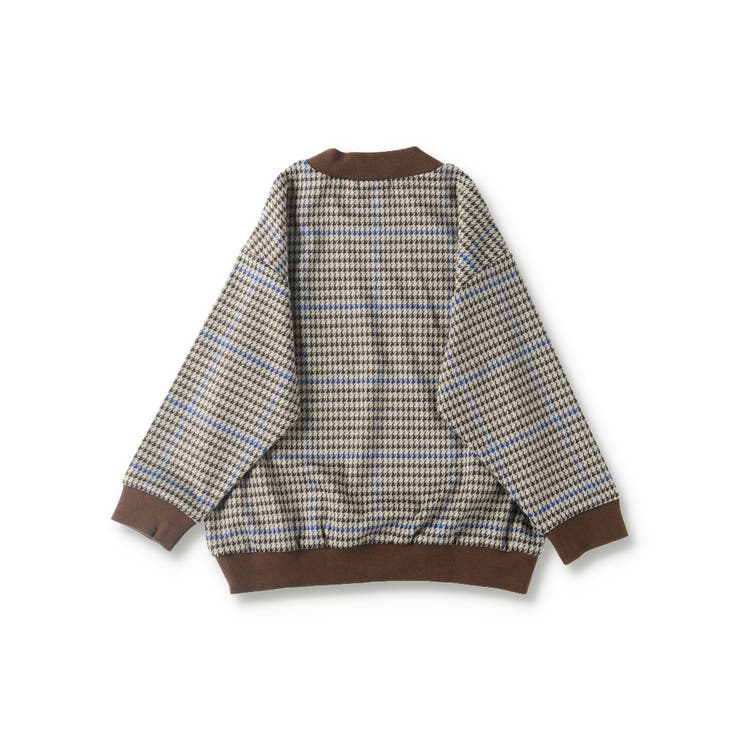 チェックジャガード長袖Tシャツ | ブランシェス | 詳細画像20 