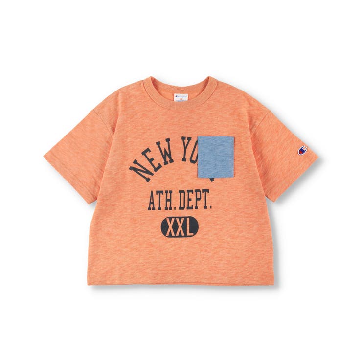 別注【Champion チャンピオン】スラブ半袖Tシャツ 子供服 キッズ[品番