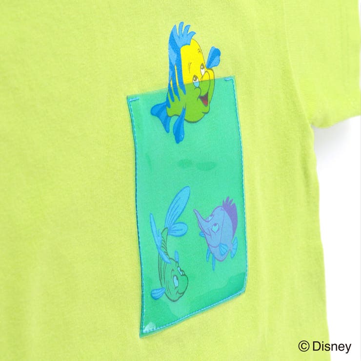 【Disney】リトルマーメイド：PVCポケット半袖Tシャツ | ブランシェス | 詳細画像16 