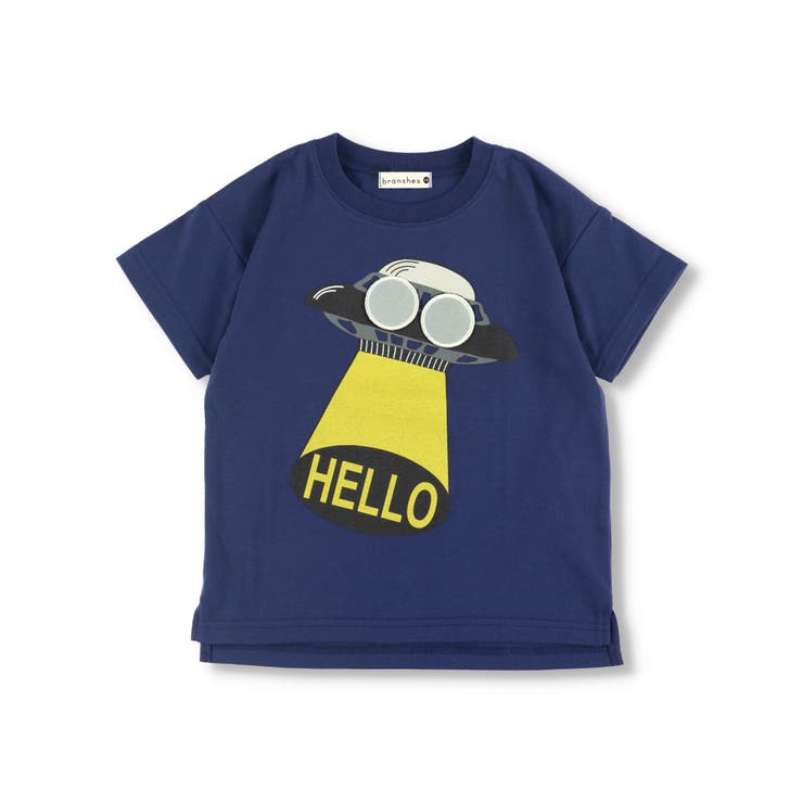 【Dear Planet】吸水速乾／かくれんぼUMA 半袖Tシャツ/ギミックT | ブランシェス | 詳細画像14 