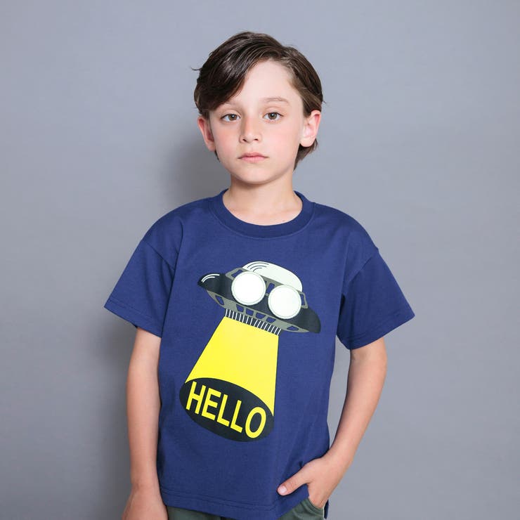 【Dear Planet】吸水速乾／かくれんぼUMA 半袖Tシャツ/ギミックT | ブランシェス | 詳細画像17 