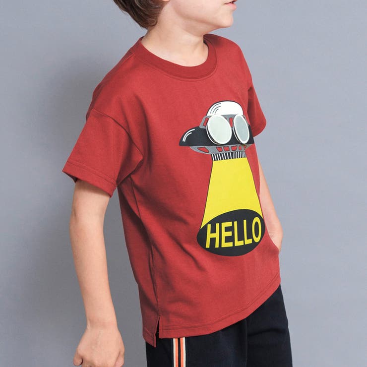 【Dear Planet】吸水速乾／かくれんぼUMA 半袖Tシャツ/ギミックT | ブランシェス | 詳細画像31 