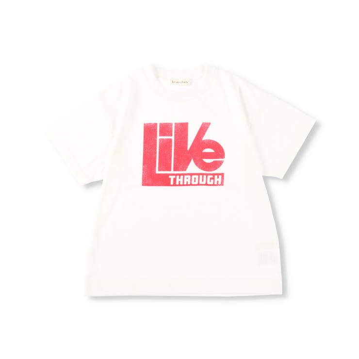 03:オフホワイト | 【bコレ】グラフィック半袖Tシャツ 子供服 キッズ | ブランシェス