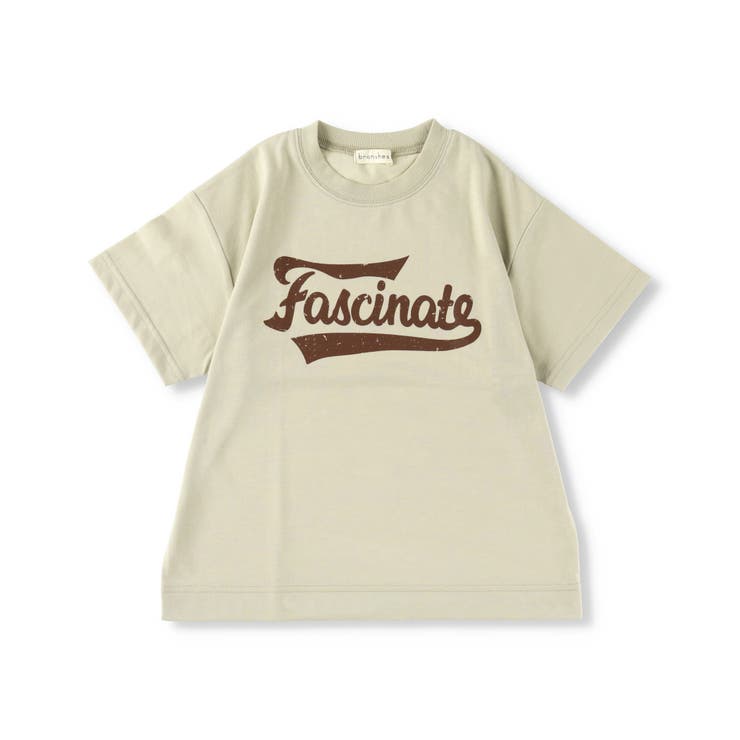 10:ベージュ | 【bコレ】グラフィック半袖Tシャツ 子供服 キッズ | ブランシェス