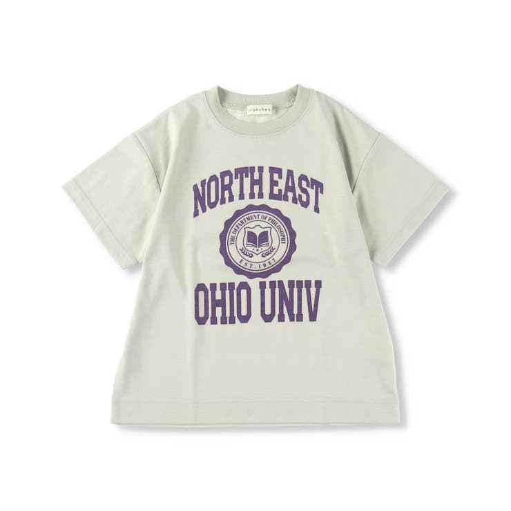 94:ライトグレー | 【bコレ】グラフィック半袖Tシャツ 子供服 キッズ | ブランシェス