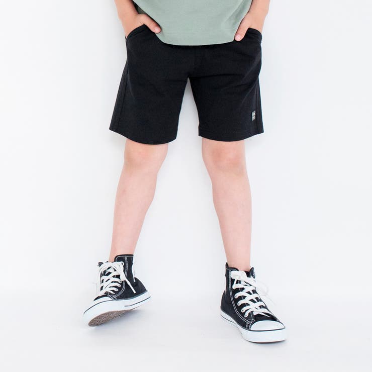 ブラック | 【プチプラ】デイリーハーフパンツ | ブランシェス