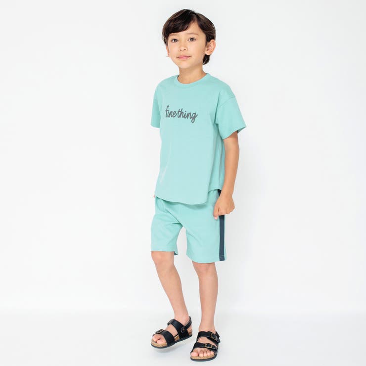 ライトグリーン | 【プチプラ】シンプルロゴ セットアップ | ブランシェス