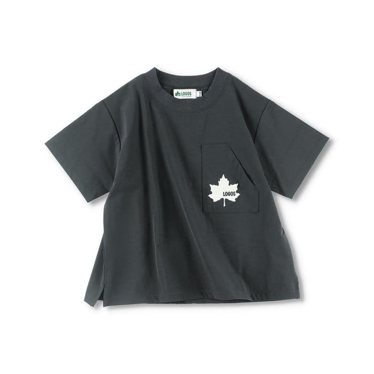 DSQUARED2 ポケット テープ ロゴ ロンT 長袖Tシャツ キャメル M