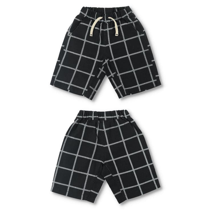 【爽パン / 綿100％】パナマ織り総柄ハーフパンツ | ブランシェス | 詳細画像16 