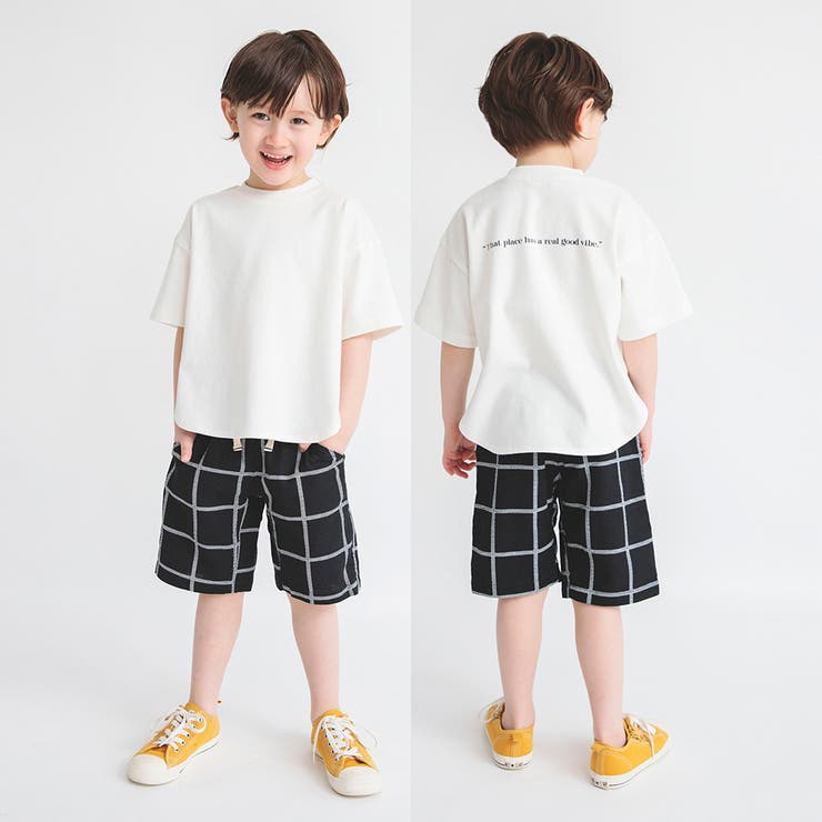 【爽パン / 綿100％】パナマ織り総柄ハーフパンツ | ブランシェス | 詳細画像17 