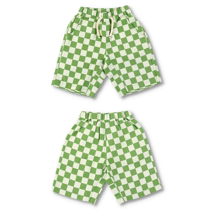 【爽パン / 綿100％】パナマ織り総柄ハーフパンツ | ブランシェス | 詳細画像6 