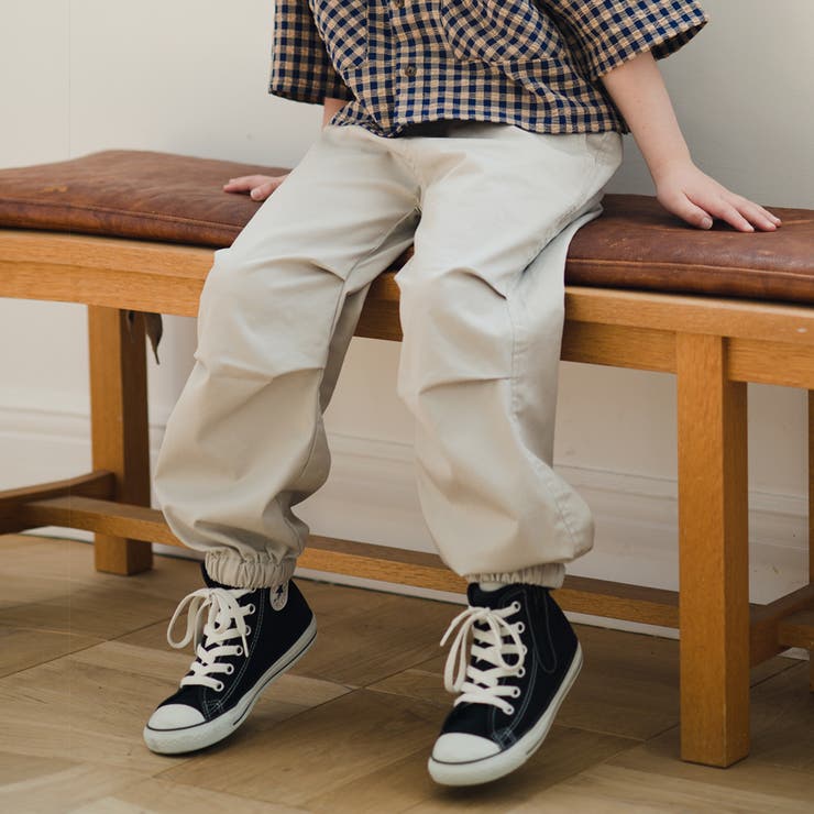 ベージュ | パラシュートパンツ | ブランシェス