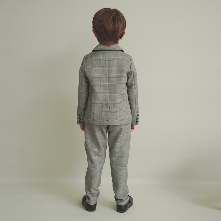 フォーマル3点セット(グレーロングパンツ)グレージャケット+ロングパンツ+カット… | ブランシェス | 詳細画像5 