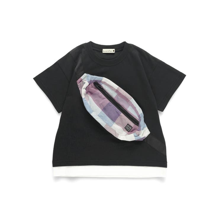 【おそろい】マドラスチェック柄半袖Tシャツ | ブランシェス | 詳細画像2 