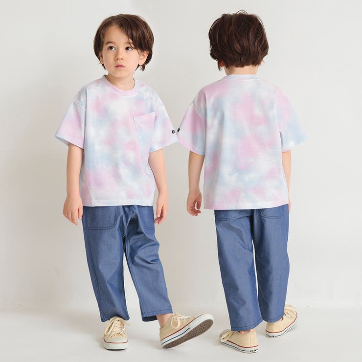 水彩プリント半袖Tシャツ | ブランシェス | 詳細画像13 