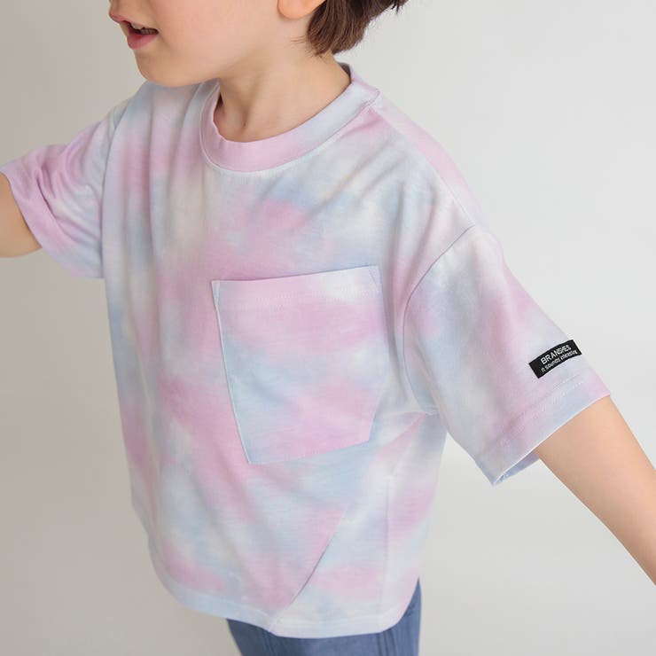 水彩プリント半袖Tシャツ | ブランシェス | 詳細画像15 