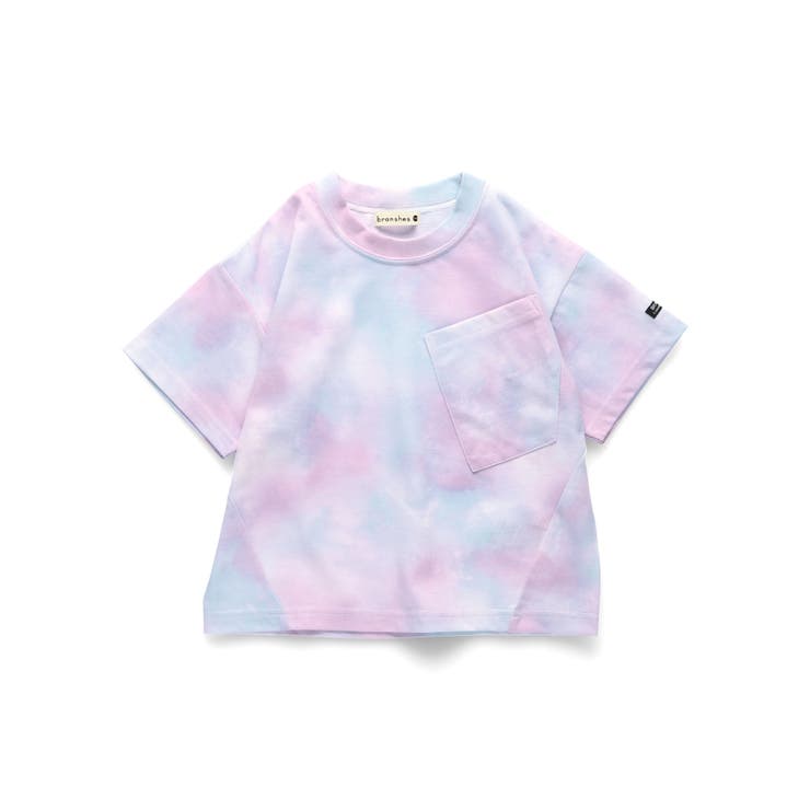 ラベンダー | 水彩プリント半袖Tシャツ | ブランシェス