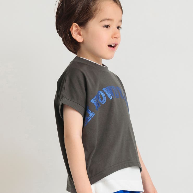 カレッジ風フレンチスリーブTシャツ | ブランシェス | 詳細画像22 