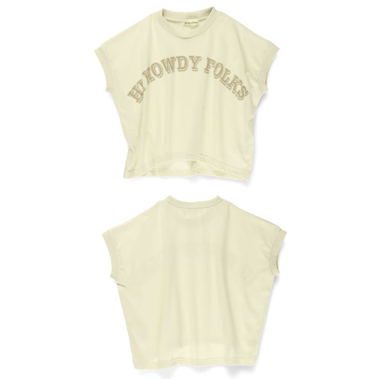 カレッジ風フレンチスリーブTシャツ | ブランシェス | 詳細画像8 