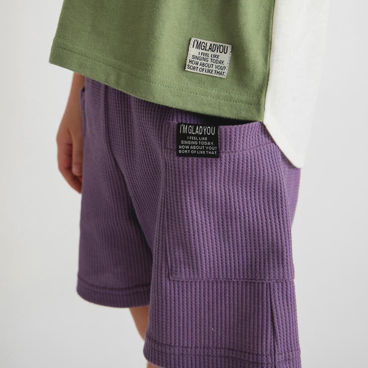 【プチプラ】ワッフルハーフパンツ | ブランシェス | 詳細画像17 