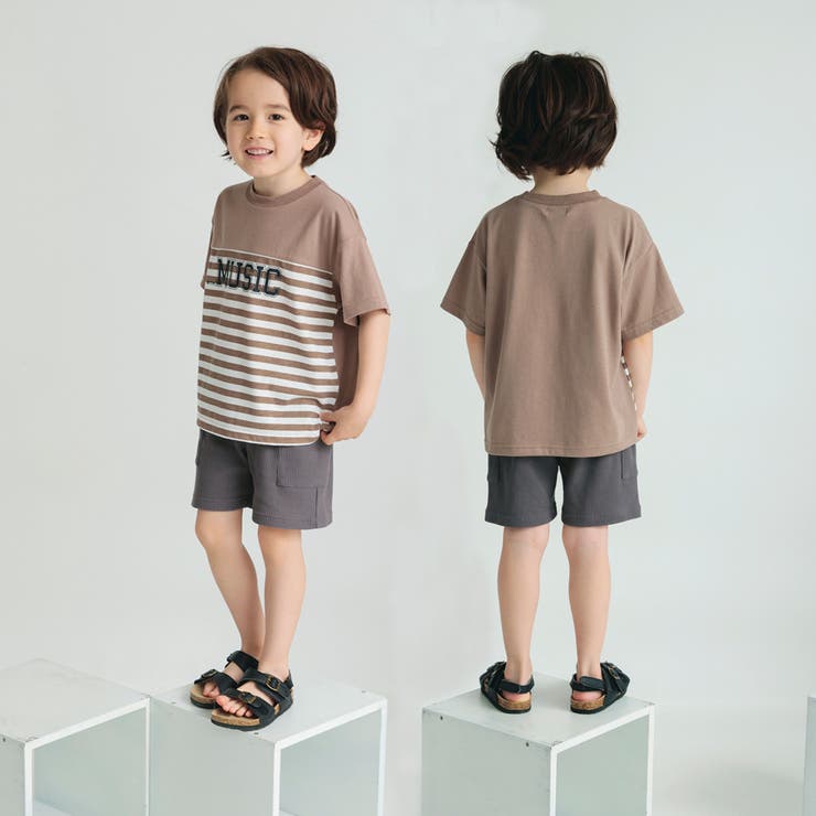 【プチプラ】ワッフルハーフパンツ | ブランシェス | 詳細画像74 