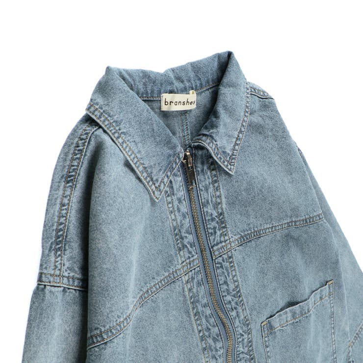 ライトデニム/ジャケット | ブランシェス | 詳細画像4 