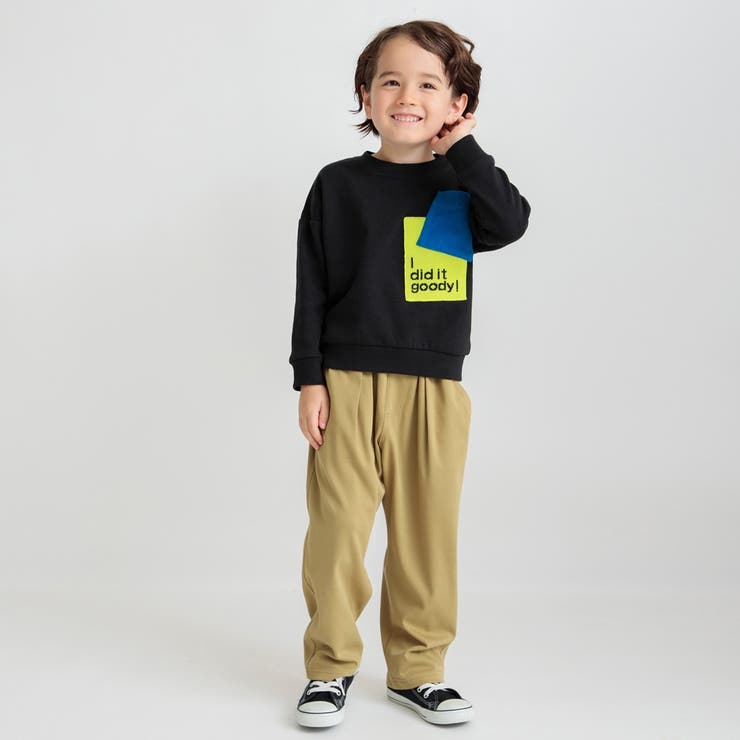 【ジャガード/ニットコールポケット付き】トレーナー | ブランシェス | 詳細画像3 