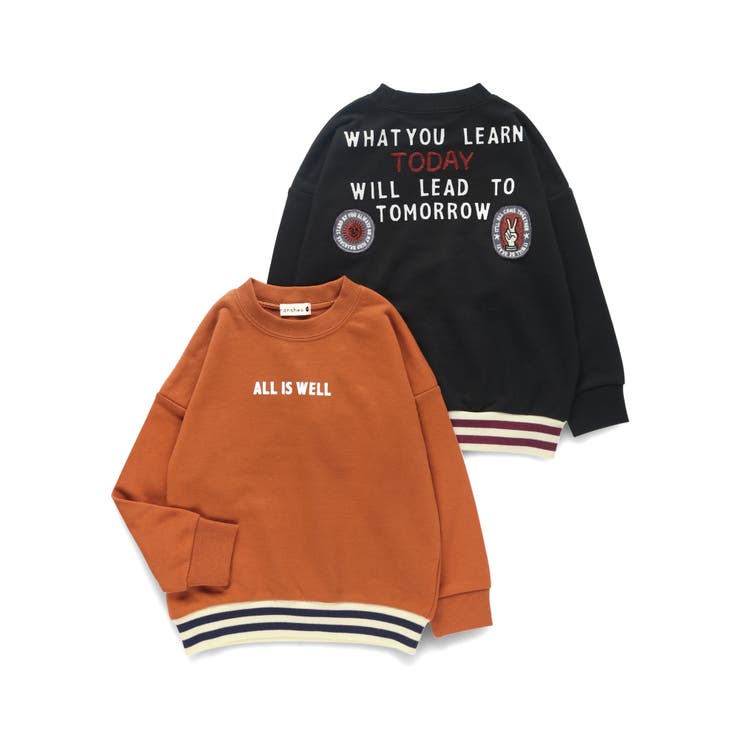 刺繍ワッペントレーナー | ブランシェス | 詳細画像11 