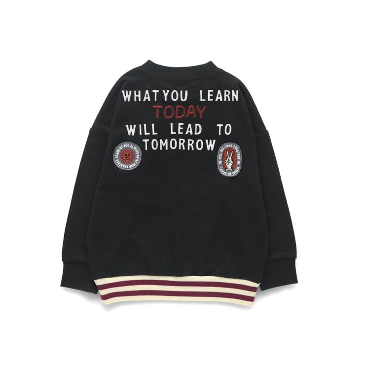 刺繍ワッペントレーナー | ブランシェス | 詳細画像12 