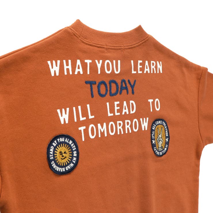 刺繍ワッペントレーナー | ブランシェス | 詳細画像5 