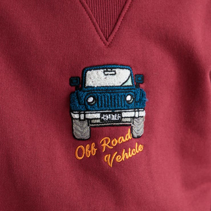 【あったか】裏起毛車モチーフトレーナー | ブランシェス | 詳細画像14 