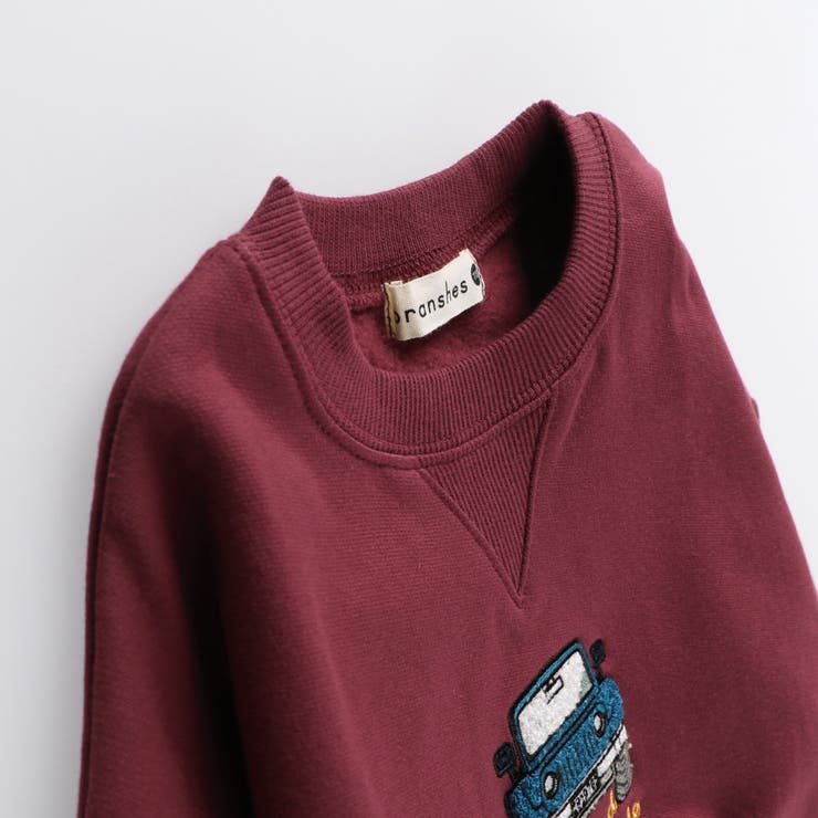 【あったか】裏起毛車モチーフトレーナー | ブランシェス | 詳細画像15 