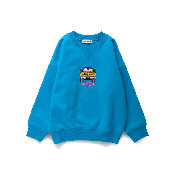 【あったか】裏起毛車モチーフトレーナー | ブランシェス | 詳細画像2 