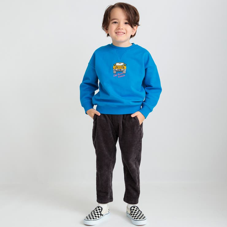 【あったか】裏起毛車モチーフトレーナー | ブランシェス | 詳細画像3 