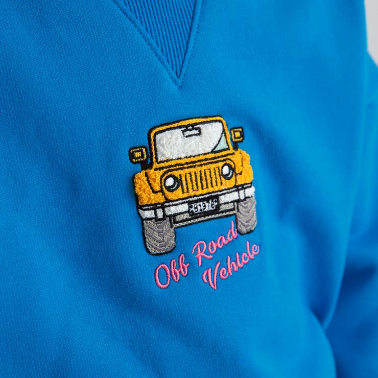 【あったか】裏起毛車モチーフトレーナー | ブランシェス | 詳細画像7 