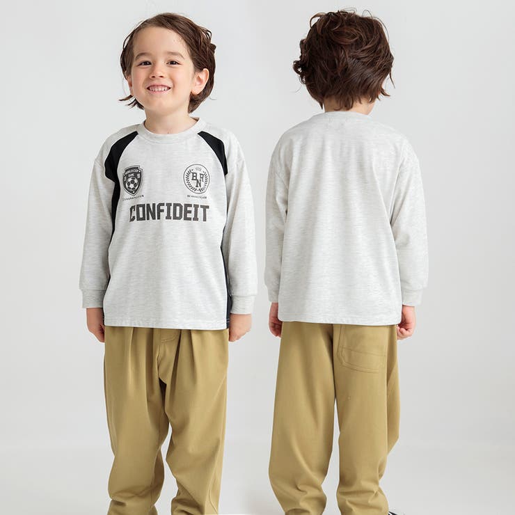 【ゆったりシルエット】ゲームTシャツ 長袖Tシャツ ロンＴ | ブランシェス | 詳細画像3 