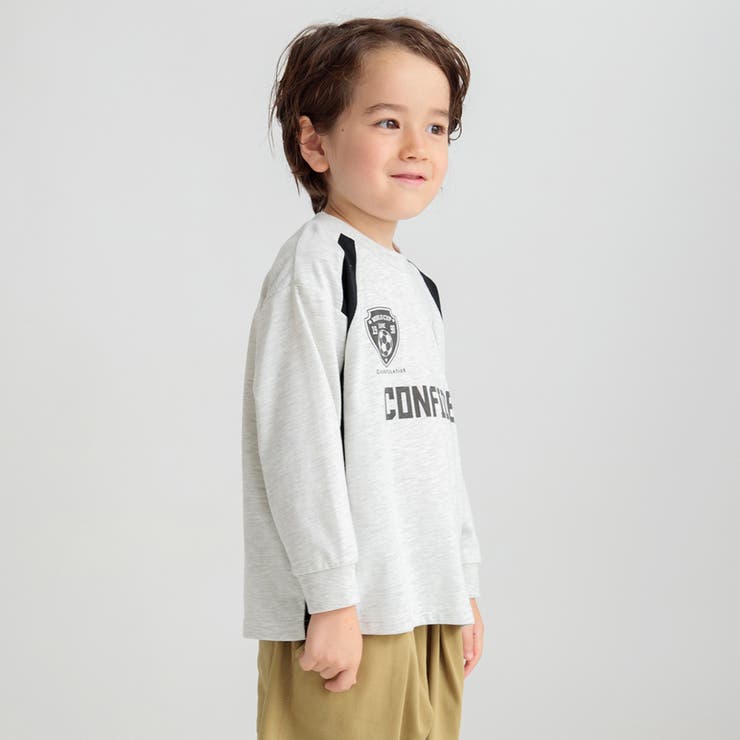 【ゆったりシルエット】ゲームTシャツ 長袖Tシャツ ロンＴ | ブランシェス | 詳細画像4 