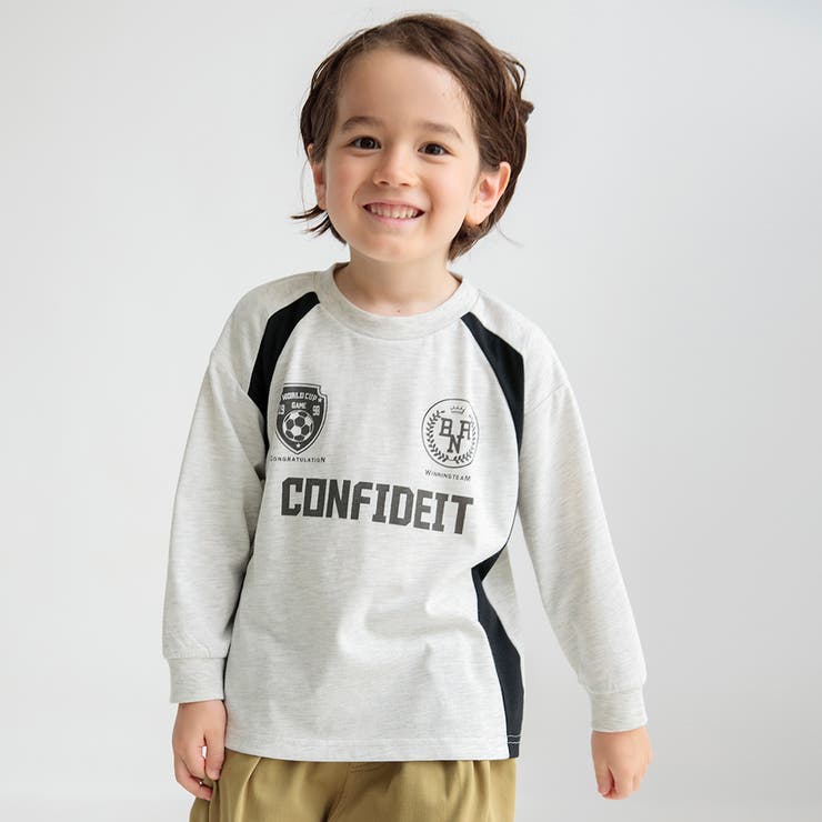 生成 | 【ゆったりシルエット】ゲームTシャツ 長袖Tシャツ ロンＴ | ブランシェス