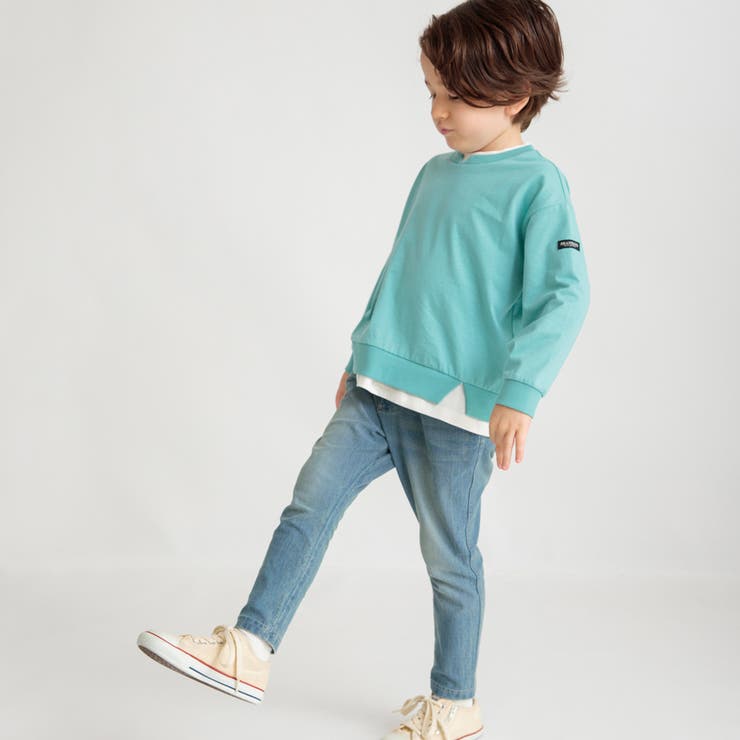 重ね着風長袖Tシャツ ロンT | ブランシェス | 詳細画像31 