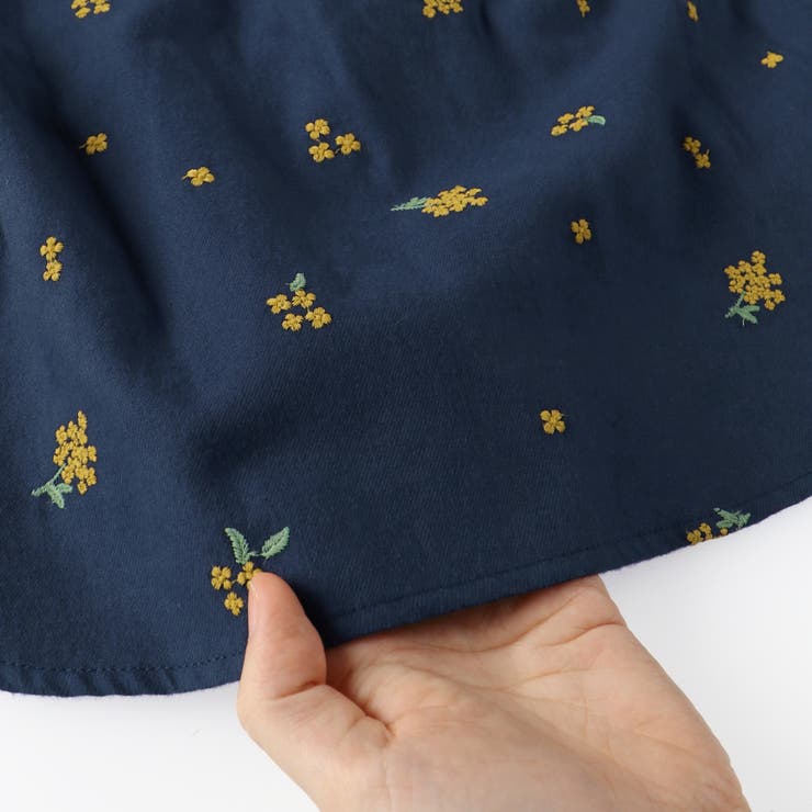 【おそろい】きんもくせい刺繍長袖シャツ | ブランシェス | 詳細画像21 